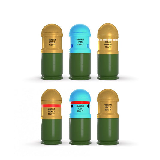Grenades 40x46 mm