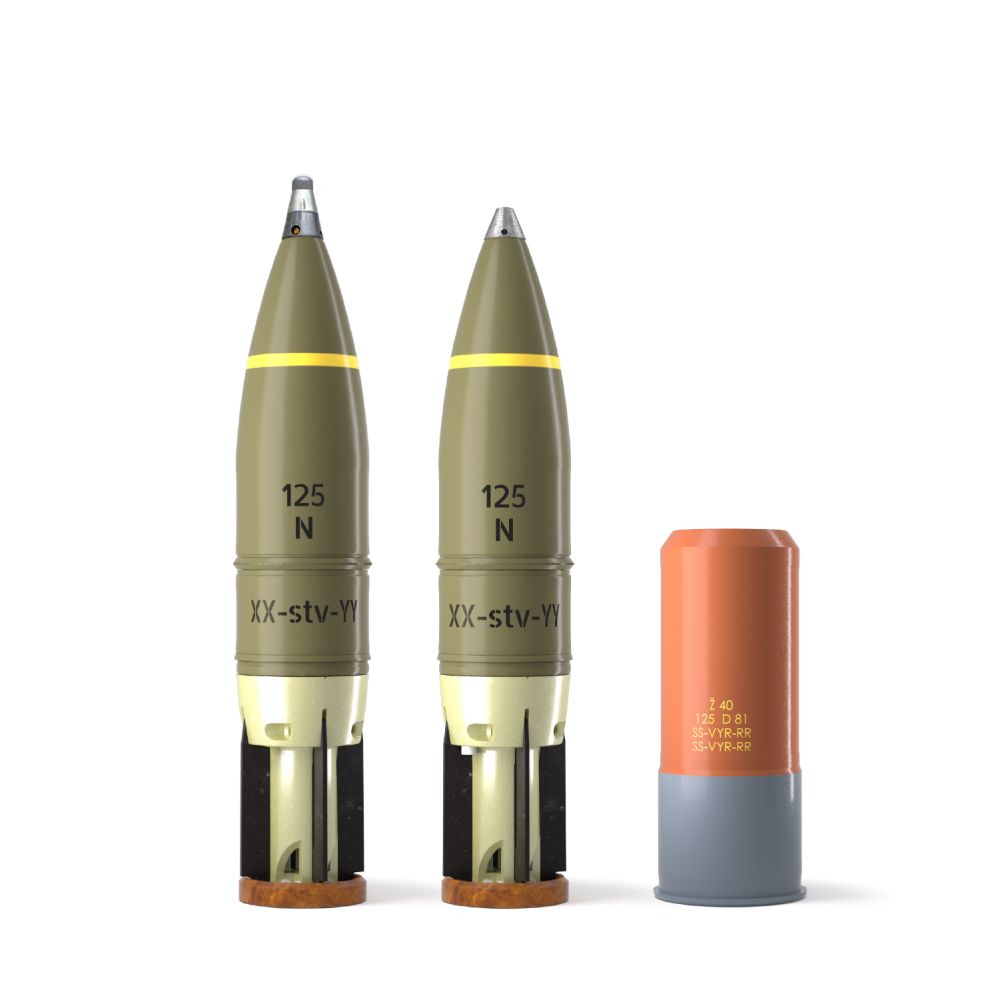 Ammunition 125 mm