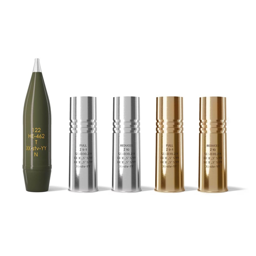 Ammunition 122 mm for cannon D-30 and 2S1 Gvozdika
